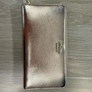 Kate Spade Metallic Clutch
